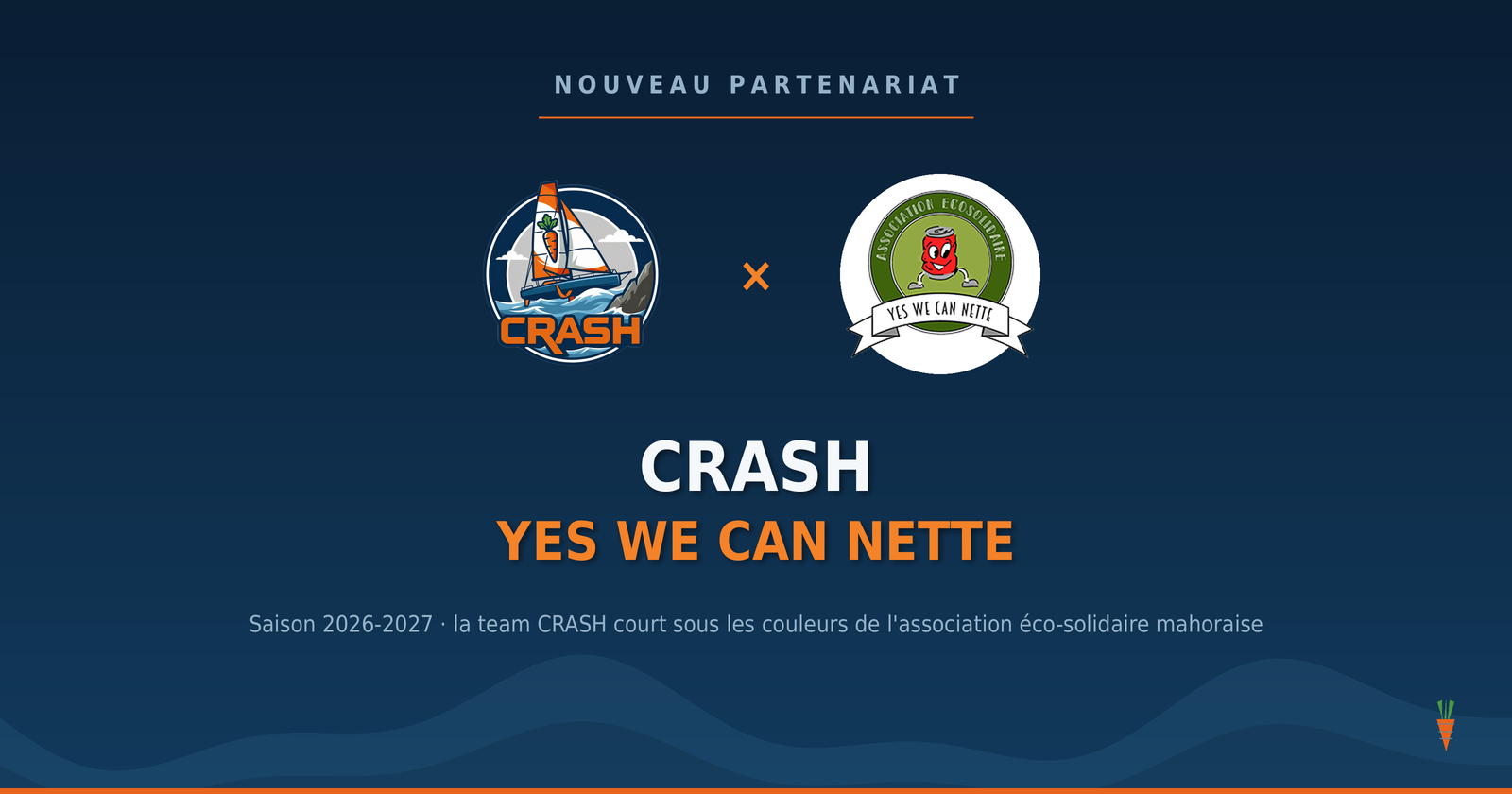 CRASH court sous les couleurs de Yes We Can Nette